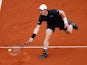 Andy Murray in action during the Madrid Open final on May 8, 2016
