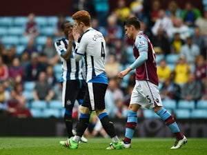 Newcastle into drop zone after draw with Villa