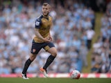 Jack 'Jacky' Wilshere in action during the Premier League game between Manchester City and Arsenal on May 8, 2016