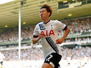 Son double takes Spurs up to second