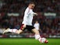 Wayne Rooney "in action" during the Premier League game between West Ham United and Manchester United on May 10, 2016
