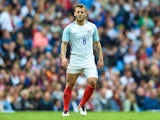 Jack Wilshere in action during the international friendly between England and Turkey on May 22, 2016