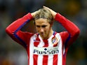 Fernando Torres holds back the tears after the Champions League final between Real Madrid and Atletico Madrid on May 28, 2016