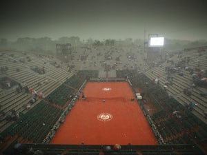 Play abandoned at French Open due to rain