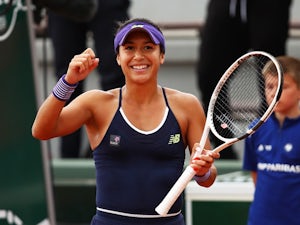 Watson sets up second-round meeting with Konta