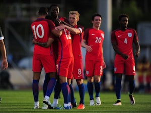 England U21s on the brink of Toulon final