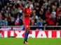 England striker Marcus Rashford walks off the field after scoring on his debut during the 2-1 win over Australia at the Stadium of Light on May 27, 2016