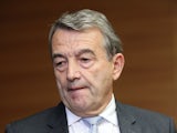 Wolfgang Niersbach gives a statement to announce his resignation following a committee meeting at the DFB headquarters on November 9, 2015