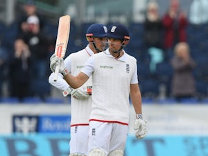 Cook falls to final ball against India