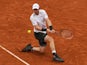 Andy Murray in action against Novak Djokovic in the French Open final on June 5, 2016
