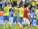 Mikael Lustig of Sweden celebrates after scoring during the international friendly against Wales at Friends Arena on June 5, 2016