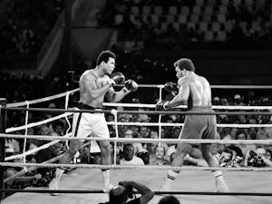 Muhammad Ali against George Foreman in 1974