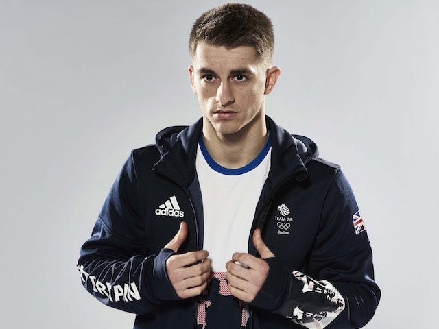 Max Whitlock wearing the Team GB kit for Rio 2016