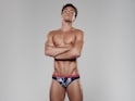 Tom Daley wearing the Team GB kit for Rio 2016