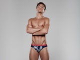 Tom Daley wearing the Team GB kit for Rio 2016