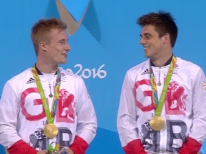 Laugher, Mears earn diving gold for GB