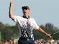 Justin Rose celebrates winning Olympic gold in Rio on August 14, 2016