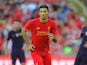 Marko Grujic in action for Liverpool on August 6, 2016