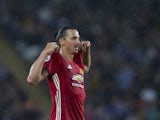 Zlatan Ibrahimovic FINALLY in a Manchester United shirt on August 27, 2016