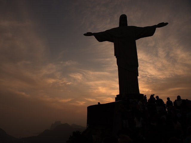 A general shot of Christ the Redeemer in Rio de Janeiro