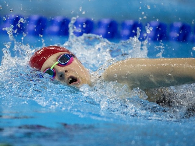 ParalympicsGB swimmer Abby Kane in action during the women's 400m freestyle S13 final in Rio de Janeiro on September 12, 2016