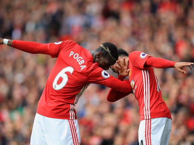 Paul Pogba hails Man United performance