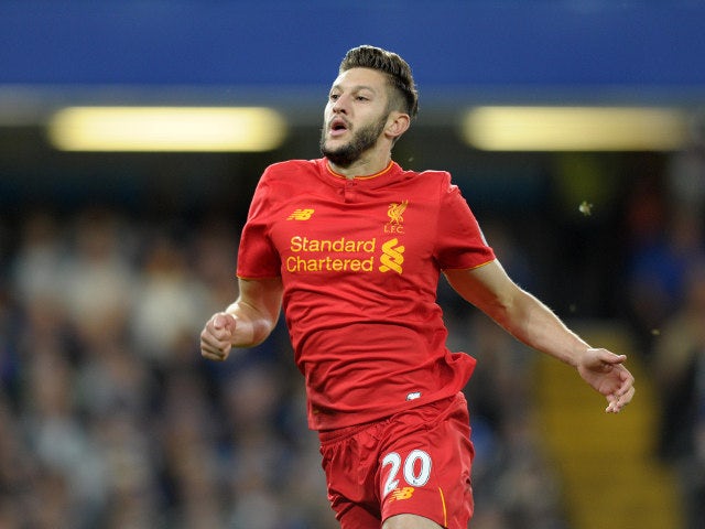 Liverpool 'sweating on fitness of Lallana'