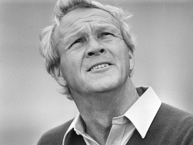 Arnold Palmer pictured in 1982