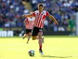 Southampton playmaker Dusan Tadic in action during his side's Premier League match against Leicester City at the King Power Stadium on October 2, 2016
