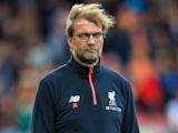 Liverpool manager Jurgen Klopp serves up some side-eye on September 24, 2016