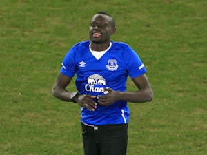 Niasse watches Everton rout with away fans