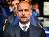 Manchester City manager Pep Guardiola looks on during his side's Premier League clash with Tottenham Hotspur at White Hart Lane on October 2, 2016