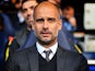 Manchester City manager Pep Guardiola looks on during his side's Premier League clash with Tottenham Hotspur at White Hart Lane on October 2, 2016