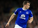 Everton full-back Seamus Coleman in action during his side's 1-1 draw with Crystal Palace at Goodison Park on September 30, 2016