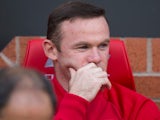Manchester United captain Wayne Rooney on the bench during his side's 1-1 draw with Stoke City at Old Trafford on October 2, 2016