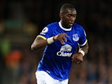 Everton winger Yannick Bolasie in action during his side's 1-1 draw with Crystal Palace at Goodison Park on September 30, 2016