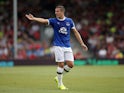 Everton captain Phil Jagielka in action during the Premier League match against Bournemouth at the Vitality Stadium on September 24, 2016