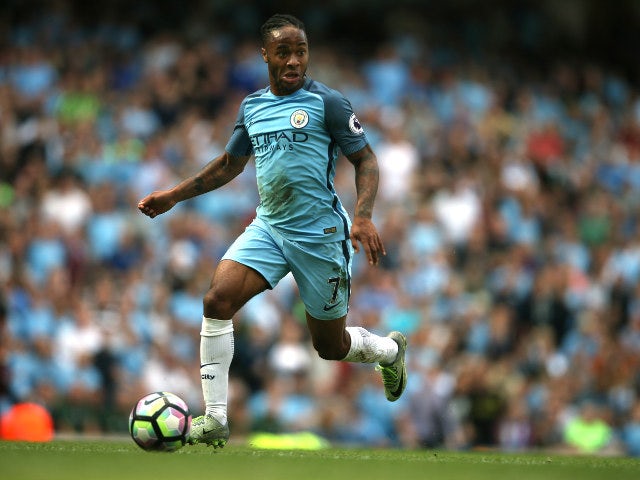 Manchester City winger Raheem Sterling in action during his side's Premier League clash with Bournemouth at the Etihad Stadium on September 17, 2016