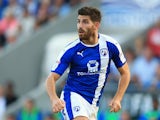 Ched Evans in action for Chesterfield on August 16, 2016