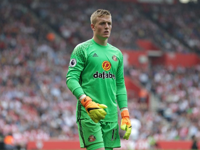 Pickford content with Sunderland display