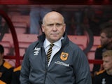 Hull City manager Mike Phelan looks on before his side's 6-1 drubbing at the hands of Bournemouth at the Vitality Stadium on October 15, 2016