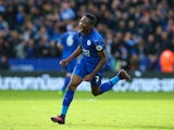 Leicester City forward Ahmed Musa in action during his side's Premier League clash with Crystal Palace at the King Power Stadium on October 22, 2016