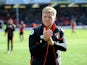 Bournemouth manager Eddie Howe before his side's Premier League clash with Tottenham Hotspur at the Vitality Stadium on October 22, 2016
