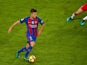 Denis Suarez in action for Barcelona during their La Liga clash with Granada at the Camp Nou on October 29, 2016