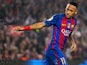 Neymar in action for Barcelona during their La Liga clash with Granada at the Camp Nou on October 29, 2016