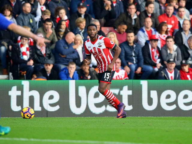 Southampton defender Cuco Martina in action during his side's Premier League clash with Chelsea at St Mary's Stadium on October 30, 2016