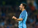 Ilkay Gundogan of Manchester City in action during his side's Champions League clash with Barcelona at the Etihad Stadium on November 1, 2016