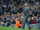 Manchester City manager Pep Guardiola on the touchline during the Champions League clash with Barcelona at the Etihad Stadium on November 1, 2016