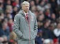 Arsenal manager Arsene Wenger on the touchline during the North London derby at the Emirates Stadium on November 6, 2016