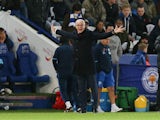 Leicester City manager Claudio Ranieri gestures on the touchline during his side's Premier League clash with West Bromwich Albion at the King Power Stadium on November 6, 2016